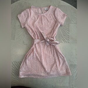 Abercrombie Kids Pink Sequin Dress